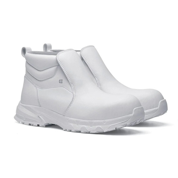 Chaussures unisexes de sécurité et de confort INNY couleur blanche - Tailles 36 à 48 - Shoes for Crews Pro