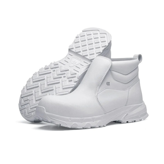 Chaussures unisexes de sécurité et de confort INNY couleur blanche - Tailles 36 à 48 - Shoes for Crews Pro