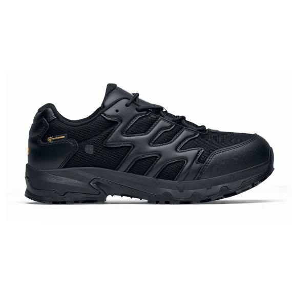 Schwarzer Militarschuh O2 SRC CI HI ESD EN ISO 20347:2012 CARRIG LOW SHOES FOR CREWS