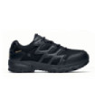 Black military shoe O2 SRC CI HI ESD EN ISO 20347:2012 CARRIG LOW SHOES FOR CREWS
