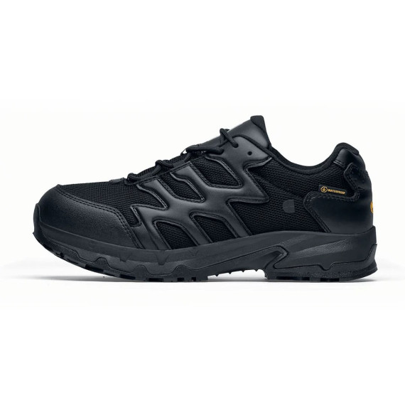 Black military shoe O2 SRC CI HI ESD EN ISO 20347:2012 CARRIG LOW SHOES FOR CREWS