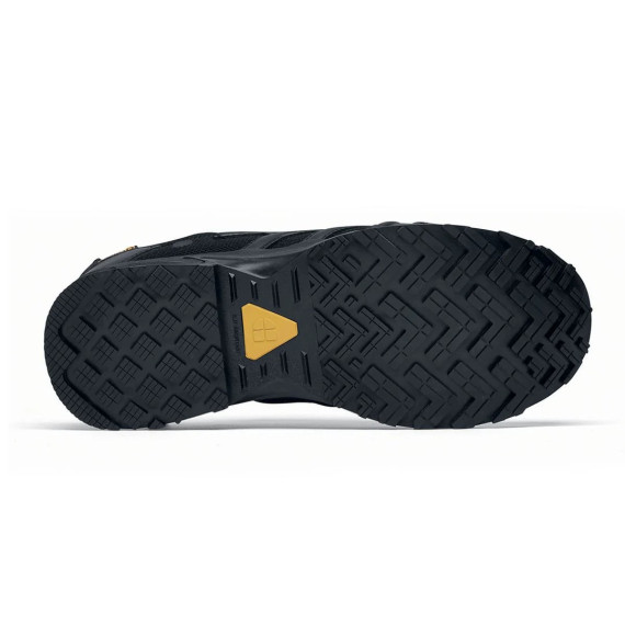 Schwarzer Militarschuh O2 SRC CI HI ESD EN ISO 20347:2012 CARRIG LOW SHOES FOR CREWS