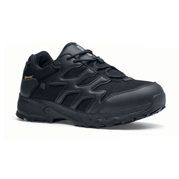 Black military shoe O2 SRC CI HI ESD EN ISO 20347:2012 CARRIG LOW SHOES FOR CREWS