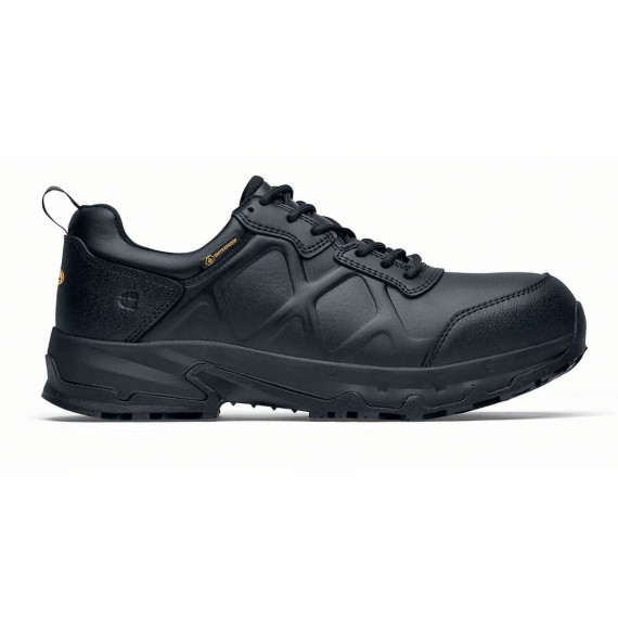 Scarpa da lavoro impermeabile color nero antiscivolo con certificazione CE CALLAN LOW SHOES FOR CREWS
