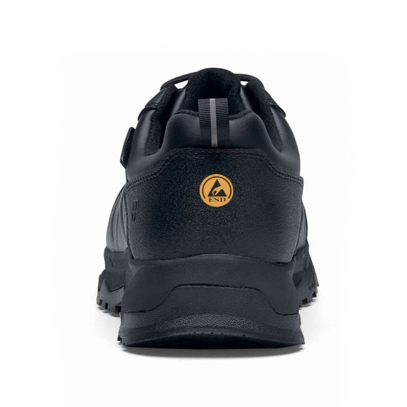 Scarpa da lavoro impermeabile color nero antiscivolo con certificazione CE CALLAN LOW SHOES FOR CREWS