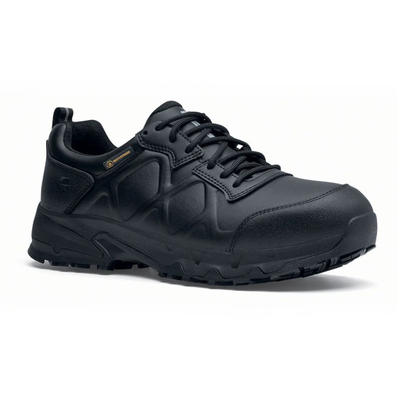 Scarpa da lavoro impermeabile color nero antiscivolo con certificazione CE CALLAN LOW SHOES FOR CREWS