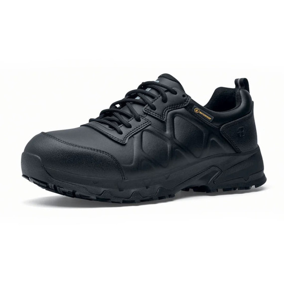 Waterproof black work shoe with non-slip certification CE CALLAN LOW SHOES FOR CREWS