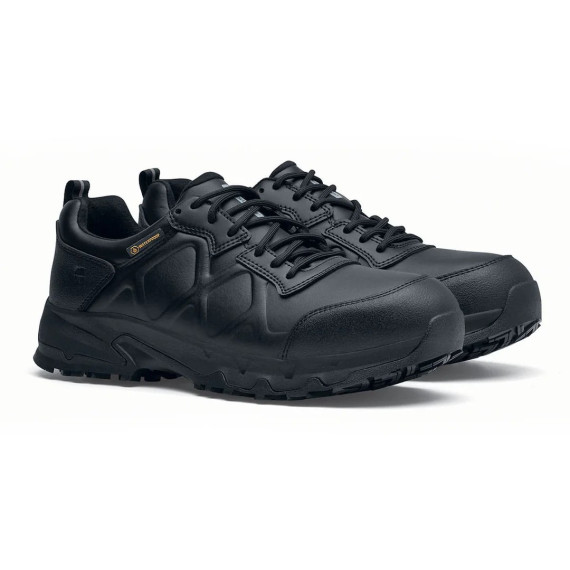 Waterproof black work shoe with non-slip certification CE CALLAN LOW SHOES FOR CREWS