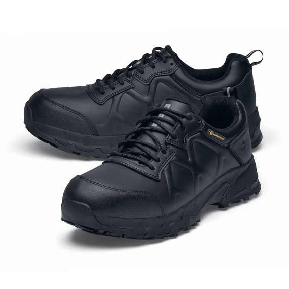 Chaussure de travail imperméable couleur noire antidérapante avec certification CE CALLAN LOW SHOES FOR CREWS