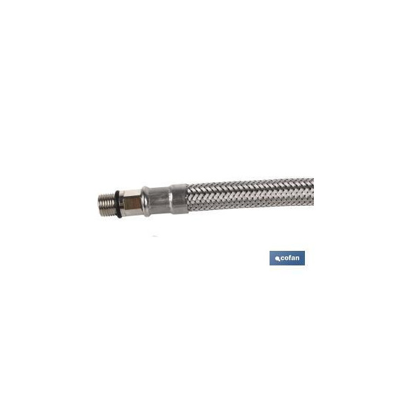 Conexión Flexible (Hembra - Macho 10/100) inoxidable COFAN