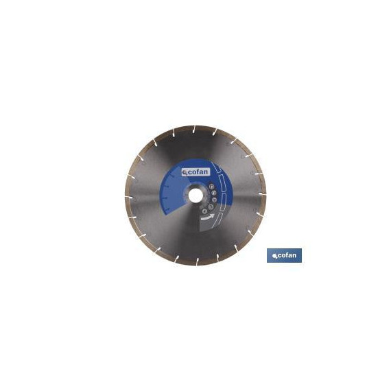Porcelain disk for small size table machines 200mm, 250mm, 300mm Cofan