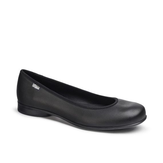 Damen-Schuh mit geradem Leisten und runder Spitze DIAN BAILARINA
