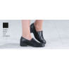 Calçado feminino de couro micro DCOVER PLUS® com fecho elástico lateral DIAN RELAX
