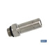 Lisa Tang Cylindrical Maschio Brass Nickellado Cofan
