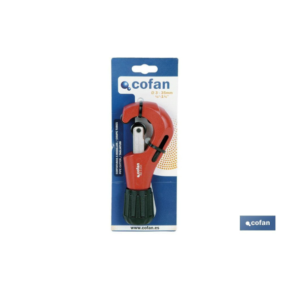 Cortatubos 4 rodillos para tubos de metal diámetro 6-67mm COFAN 09514375
