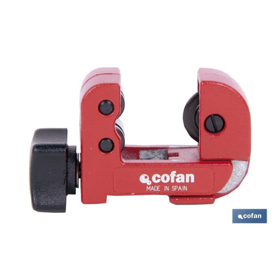Coupe-tube mini Zamak de deux tailles de diamètre 3-25mm et 3-30mm avec système ICS COFAN.