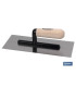 Trowel for Microcement made of stainless steel with a wooden handle COFAN 09517188