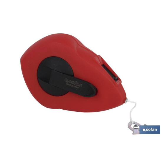 Plomada trazadora 15 mm de ABS Push system disponible en dos medidas COFAN