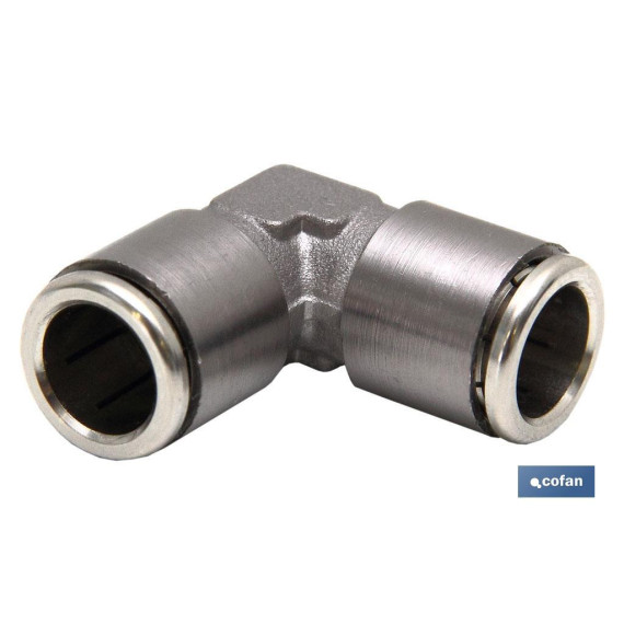 Gewerkschaftsmontage in Ellenbogen-Tube-Tube-Lebensmittel Cofan REF: 05350004