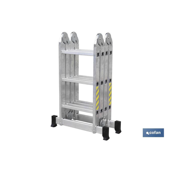 Échelle multi-usages 4x3 échelons EN 131 COFAN