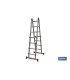 Escalera de aluminio multiposición 150 kg EN 131 COFAN