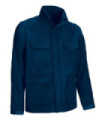 Softshell multi-bolsillo jacket with inner grid lining, softshell fabric in three layers VALENTO JEREMY