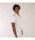 Chemise blanche pour homme avec poches avant, tissu SARGA avec COOLMAX sur les épaules DENIS REDLINE UNIFORMES GARY'S 615800.