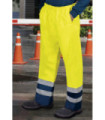 Pantaloni impermeabili ad alta visibilità, con nastro retro-riflettente termicamente fissato EN 20471 e EN 343 VALENTO NARVIK