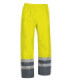 Pantaloni impermeabili ad alta visibilità, con nastro retro-riflettente termicamente fissato EN 20471 e EN 343 VALENTO NARVIK