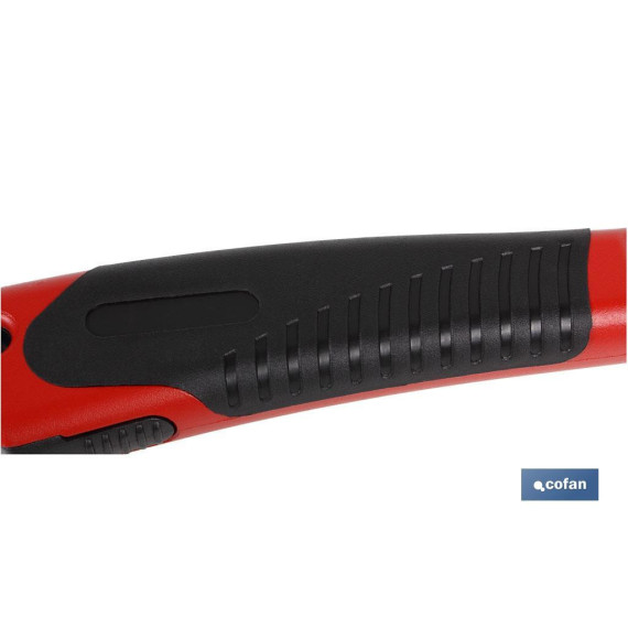 Cúter profesional partible en Zamak con hoja de 18 mm COFAN 10540003
