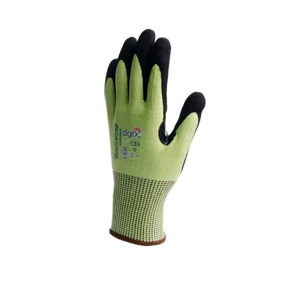 Anti-mortar glove TDM level F with reinforcement Tornolux-F
