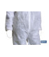 Buzo de Trabajo blanco en Polipropileno con capucha 45 g/m COFAN