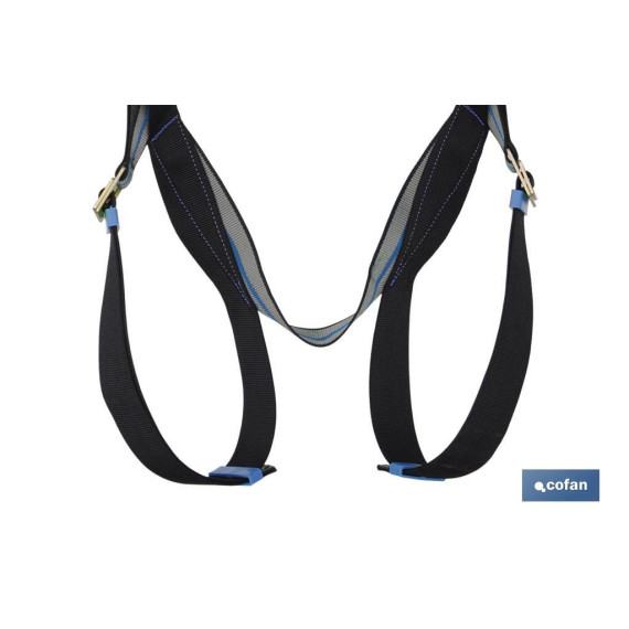 Harnais Antichute avec Ceinture de Positionnement 2 Points d'Accroche EN361/EN358 COFAN 11000377