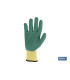 Fabric gloves with latex palm. Proper grip and durable in different colors COFAN.