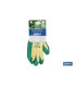 Fabric gloves with latex palm. Proper grip and durable in different colors COFAN.