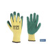 Fabric gloves with latex palm. Proper grip and durable in different colors COFAN.