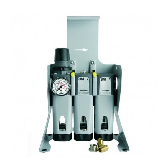 Filtering air filtration unit for soil + game Fast connection