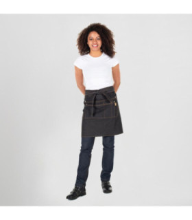 Tablier sans bretelles, tissu en jean élastique JORDANIE 50X68 CM UNIFORMES GARY'S 148300