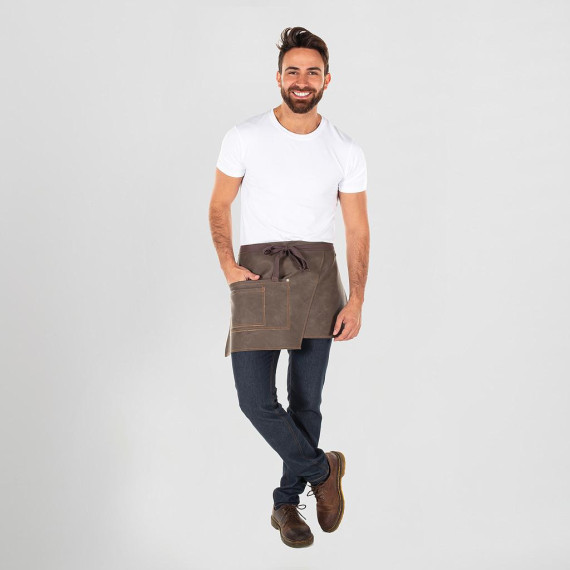 Short apron with pockets and pen holder, NAMIB 38X65 CM GARY'S UNIFORMS 148500