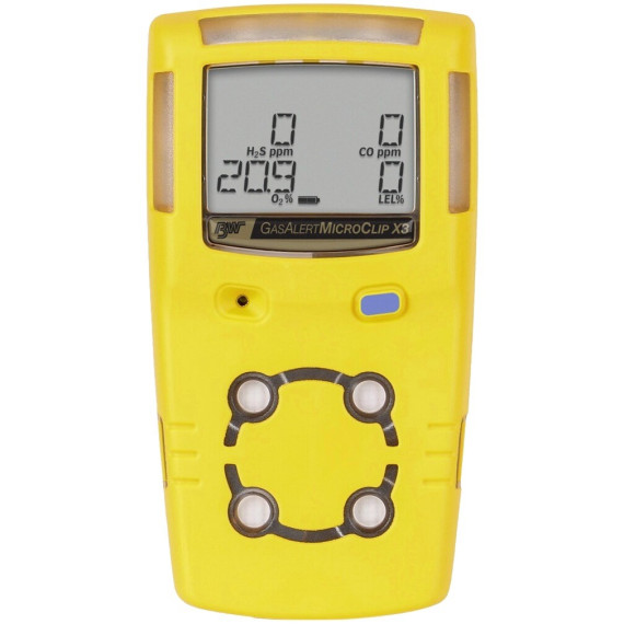 Microclip de alerta de gás multigas de gás Microclip X3 Detector de gás