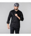 Jaqueta de cozinha com botões de fecho visível estilo moderno SOLER UNIFORMES GARY'S 940500