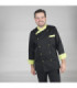 Veste de cuisine unisexe à manches longues et coupe ample, tissu SARGA 65% PES 35% CO PARIS UNIFORMES GARY'S 930800