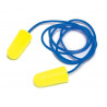 Disposable earplugs ES01005 yellow neons with cord EARSOFT (200 pairs) 3M