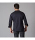 Chaqueta de cocina unisex con mangas largas, cuello mao  tejano elástico sin lavar UNIFORMES GARY'S 946700