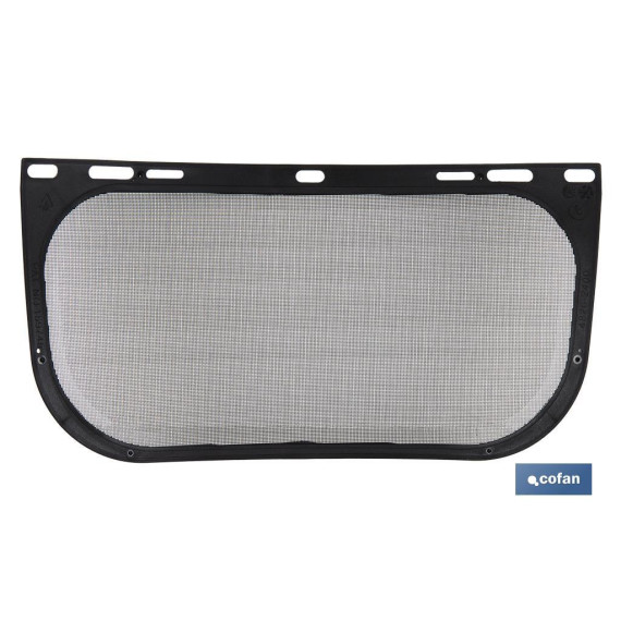 Schermo con Protezione a Griglia di 310 x 200 mm per vari lavori EN1731 COFAN 11000302