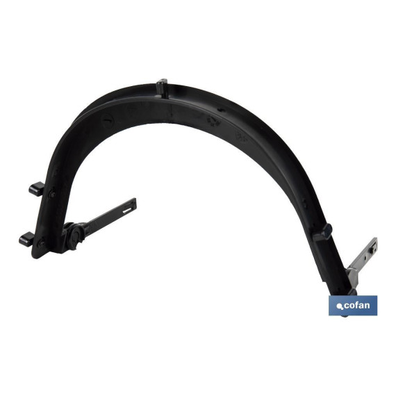 Support de maille protectrice pour casque de chantier 24 x 17 x 2 cm COFAN 11000301