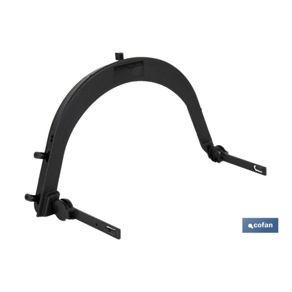Support de maille protectrice pour casque de chantier 24 x 17 x 2 cm COFAN 11000301