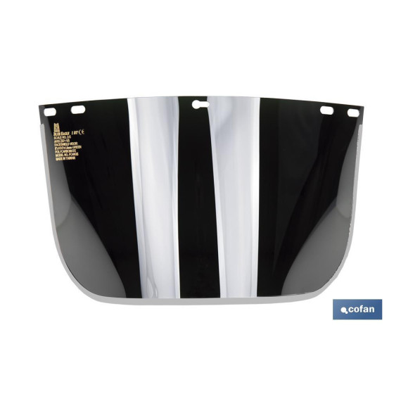 Remplacement de l'écran de protection de l'objectif sombre de 400 mm avec Normative EN166 COFAN 11000195