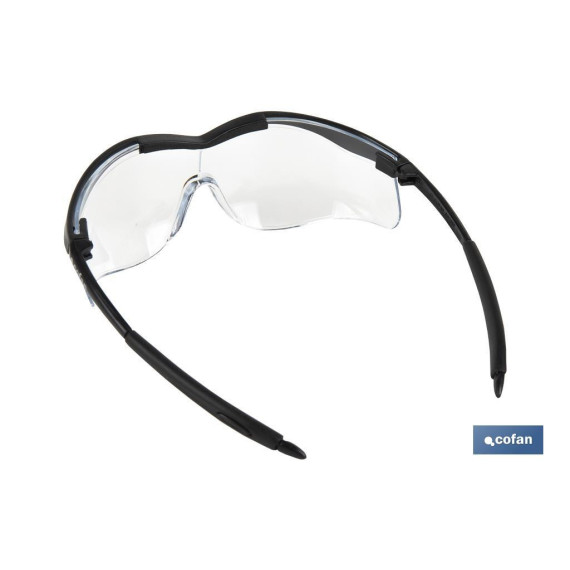 Safety glasses with clear lens Model Eyes 2000 - Pack of 12 units COFAN 11000023