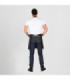 Latzschürze mit verstellbaren Schnallen, 5 Taschen, elastischer Jeansstoff TENERE 74X80 CM UNIFORMEN GARY'S 155300